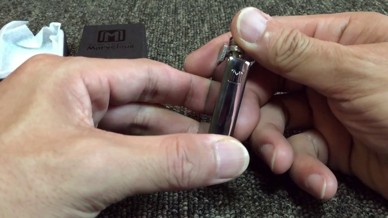 Marvelous Type-B Tank Lighter review - YouTube