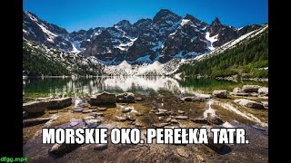 Morskie Oko. Perełka Tatr. Морской глаз. Жемчужина Татр.