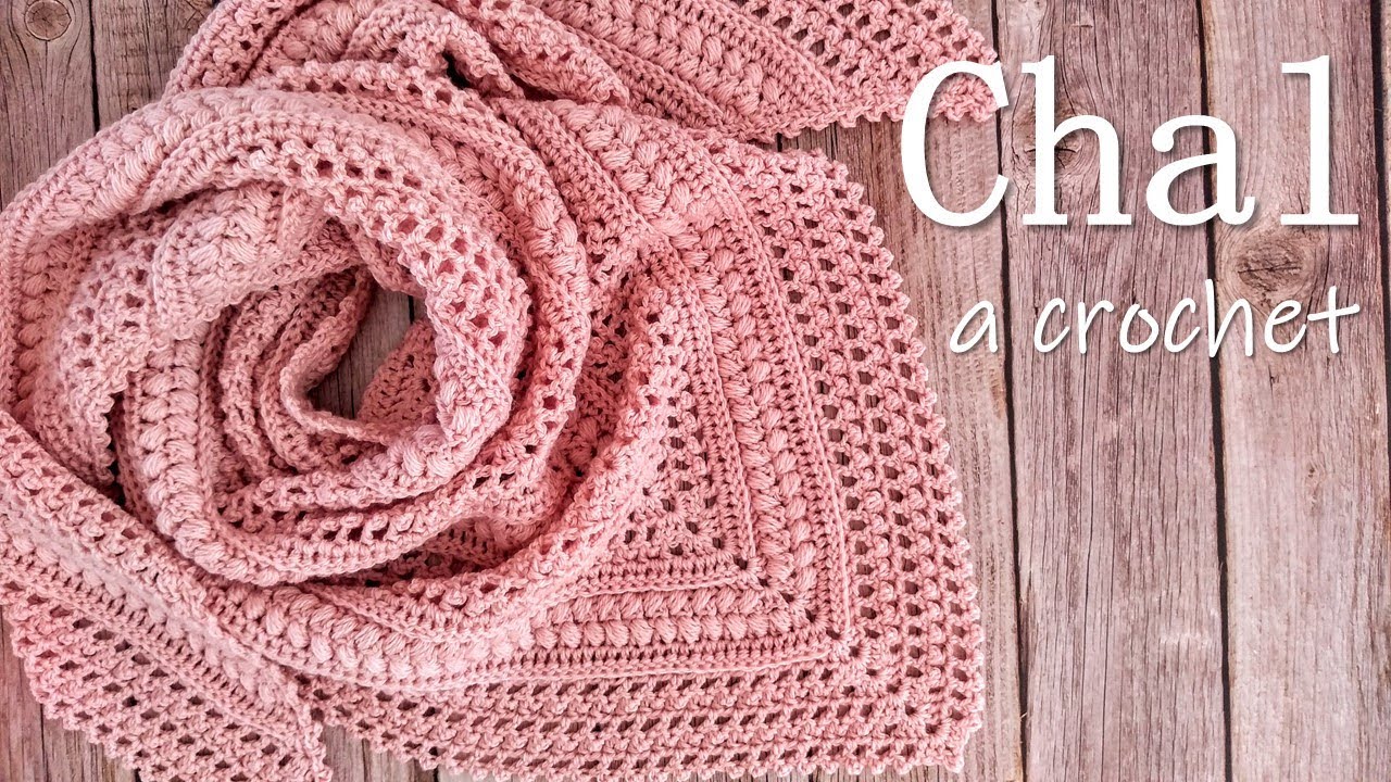 Chal a crochet ¡paso a paso y muy dulce!!