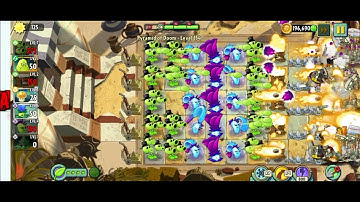 PvZ 2 Challenge pyramid of doom level 153-154
