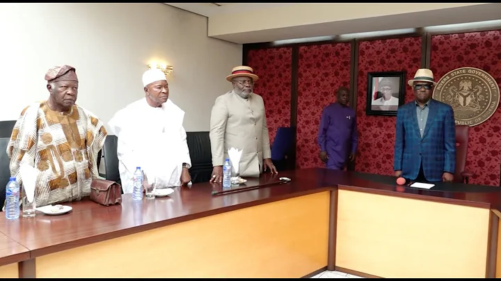 Drama: Watch The Moment Rivers Gov, Nyesom Wike Re...