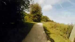 Time-lapse of cycle from Holme Pierrepont to Cranfleet Lock.