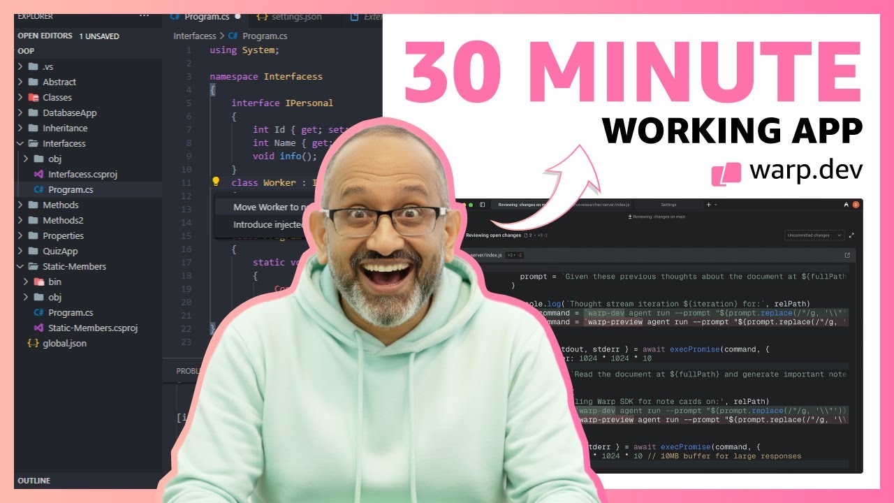 This AI Terminal Built My App INSTANTLY - Warp.dev Tutorial 2025