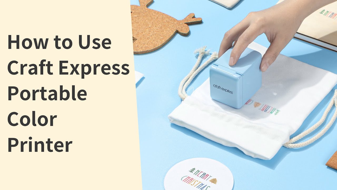 How To Use Craft Express Color Printer For Beginners YouTube