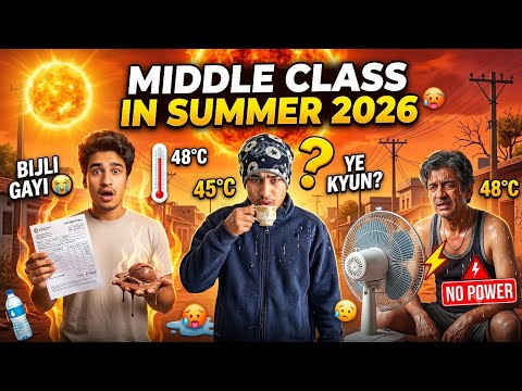 HAYEE GARMI 🥵 / SUMMER DAYS 2026 (MSKHAN) #summerdays #middleclass #globalwarming 