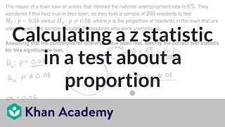 hypothesis test calculator proportion