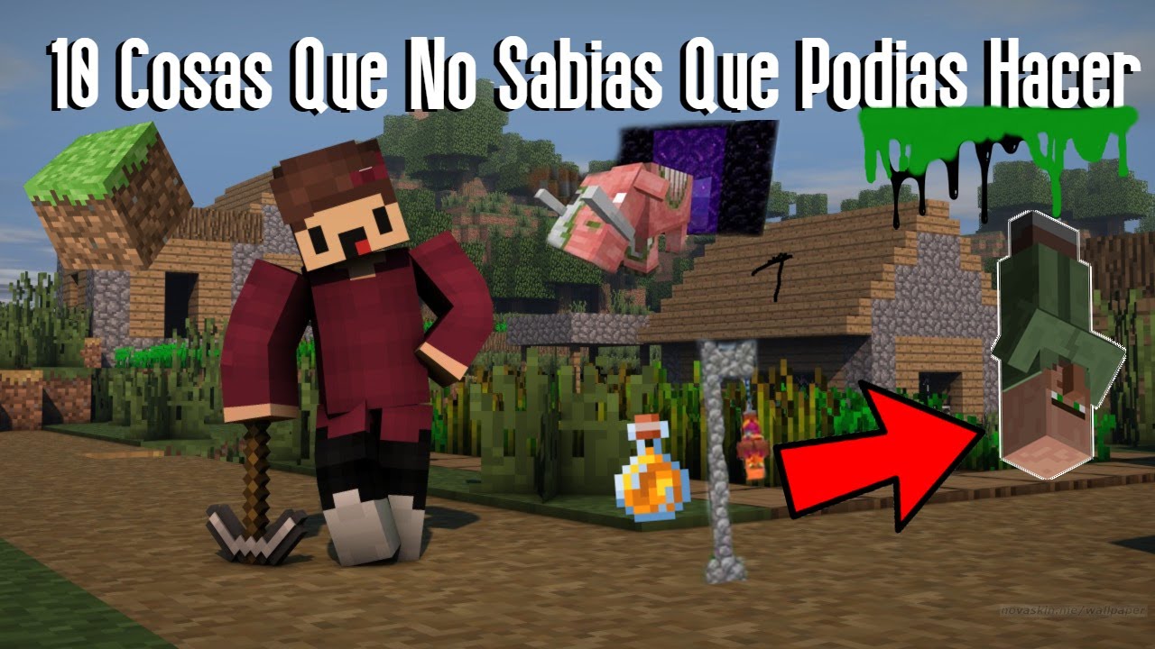 100 Cosas Para No Aburrirse En Minecraft