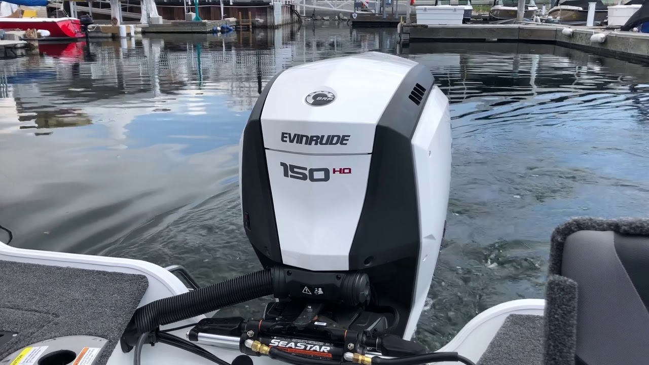 EVINRUDE 150HO G2 YouTube