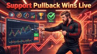 WINS STACK UP FAST ! Pocket Option Strategy 1 Minute ! Support Levels Pocket Option Winning Strategy