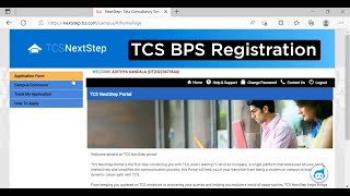 TCS form online tcs requirement 2022 (BPS) || registration process | how to fill tcs form screenshot 1