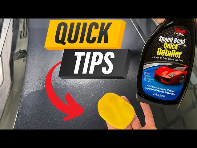 What Are Quick Detailer Sprays? Types and Uses 