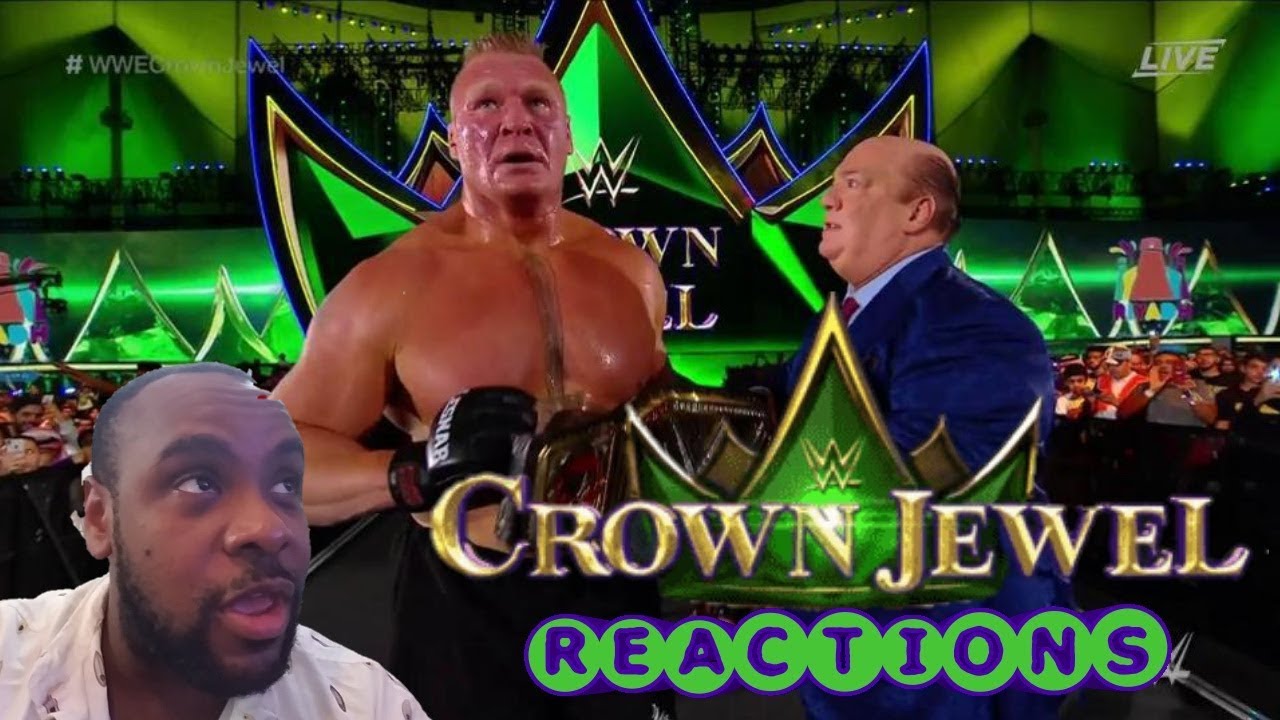 WWE CROWN JEWEL 2019 LIVE RESULTS AND REACTIONS YouTube