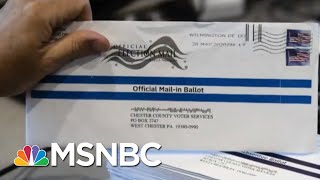 Record Voter Turnout In PA With Mail-In Ballots Bodes Well For Biden | Stephanie Ruhle | MSNBC