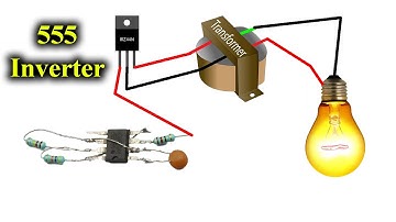 12v to 220v inverter using 555 Timer IC
