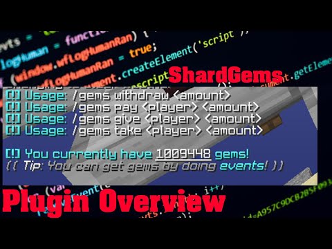 ShardGems - Plugin Overview/Tutorial