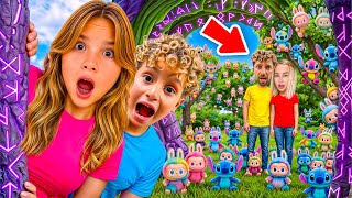 SİHİRLİ PORTAL LABUBU STİCH ŞEHRİNE IŞINLADI ‼️ KUZEY ELİF !!