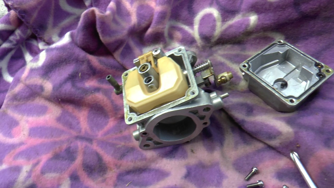 Fixing A 2001 Tohatsu 50HP Tiller After Sitting In Storage