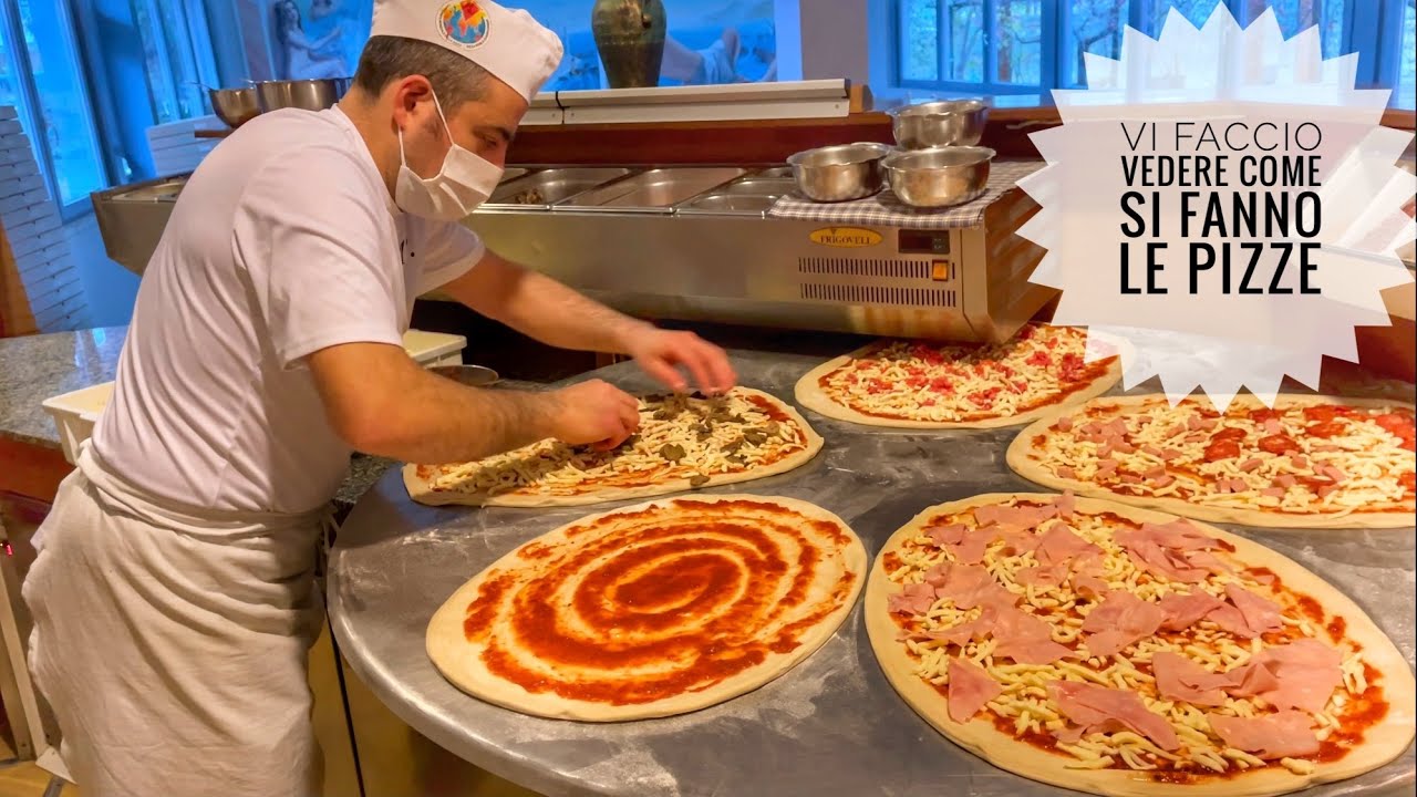 Vi faccio vedere come si fanno le pizze 😜