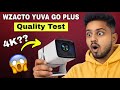Wzatco yuva go plus 4K quality in 1080p | Wzatco yuva go plus projector quality review in detail