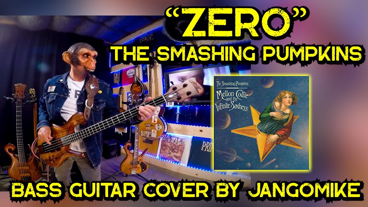 ZERO The Smashing Pumpkins Bass Guitar Cover by JangoMike 