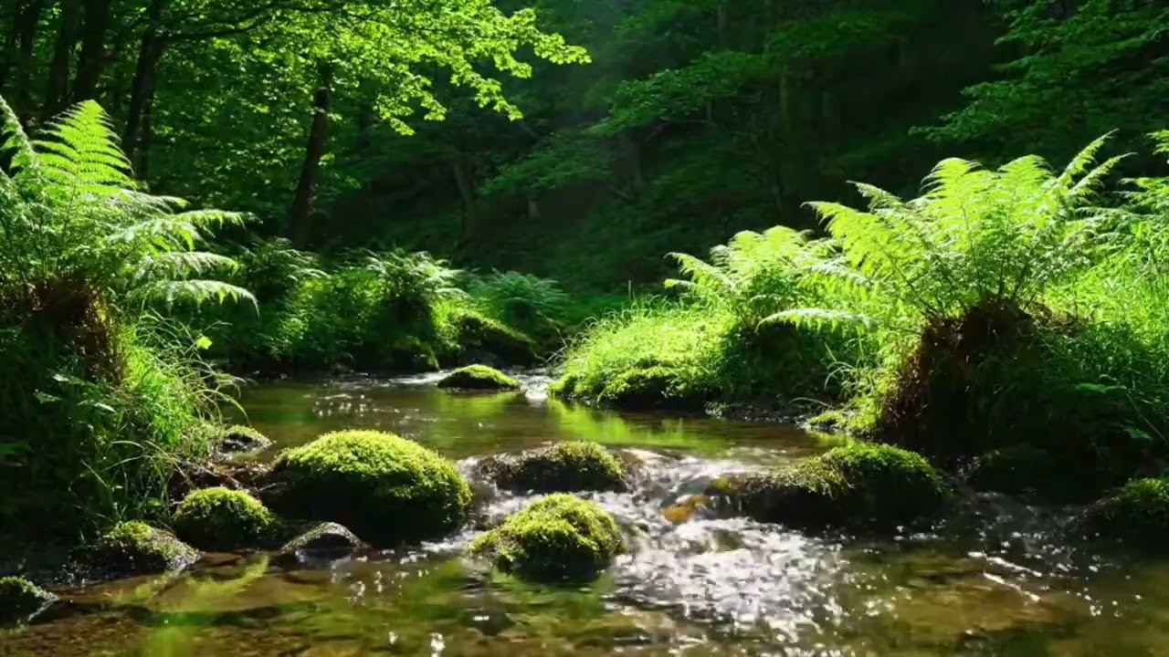 Soft River Water Sounds for Restful Sleep, Relaxation & Calm Mind