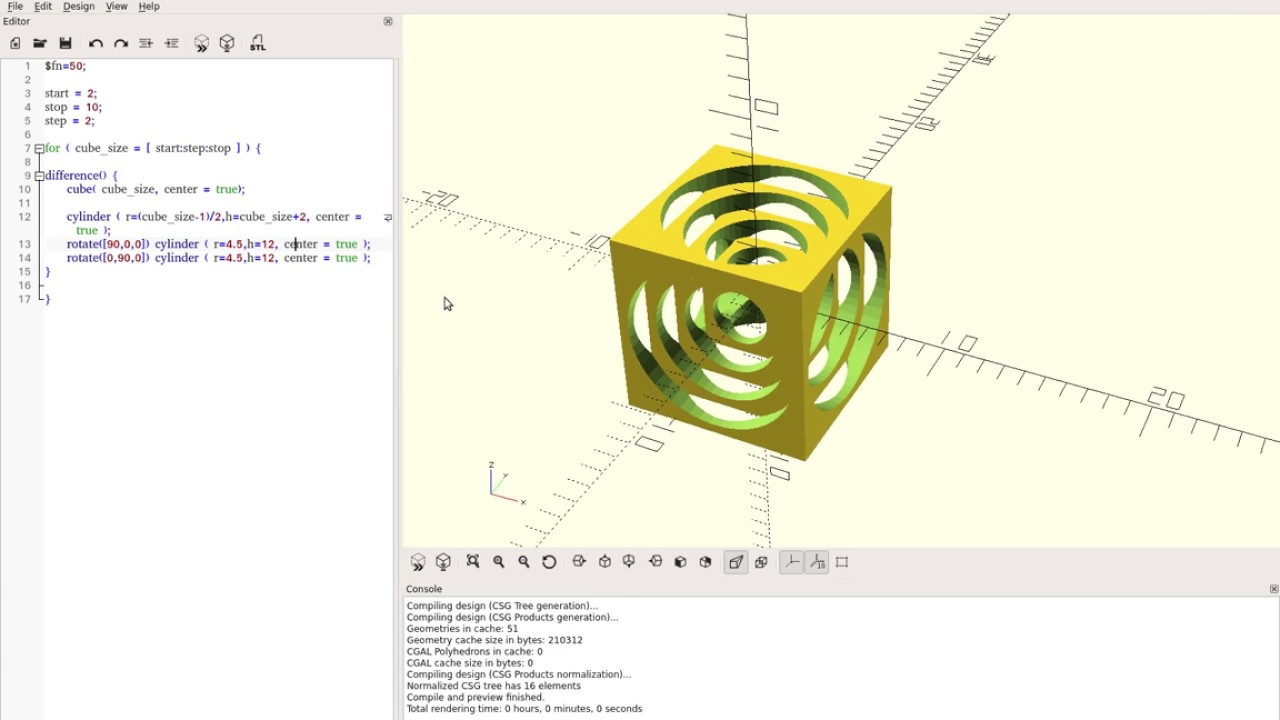 openscad freecad