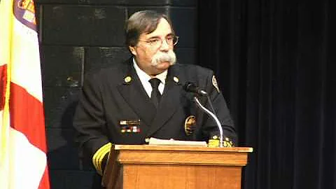 William "Billy" Goldfeder Graduation Keynote Address to PGFD Recruits