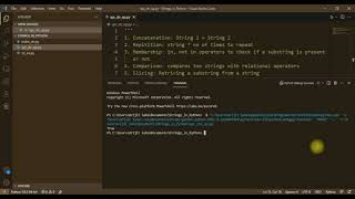 Python String tutorial 3