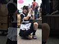 Cosplay 4K - Battle Ready Maid Elegance | 戦うメイドの気高き美貌 | 전투 메이드의 매혹적인 우아함 #cosplay