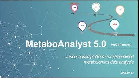 MetaboAnalyst 5.0 - Functional Analysis (Part1)