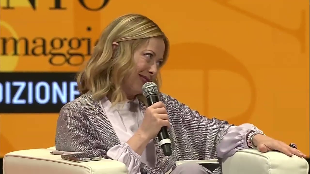 Una grande Giorgia Meloni interviene a Trento al Festival dell'Economia 2024. Non perdetela!