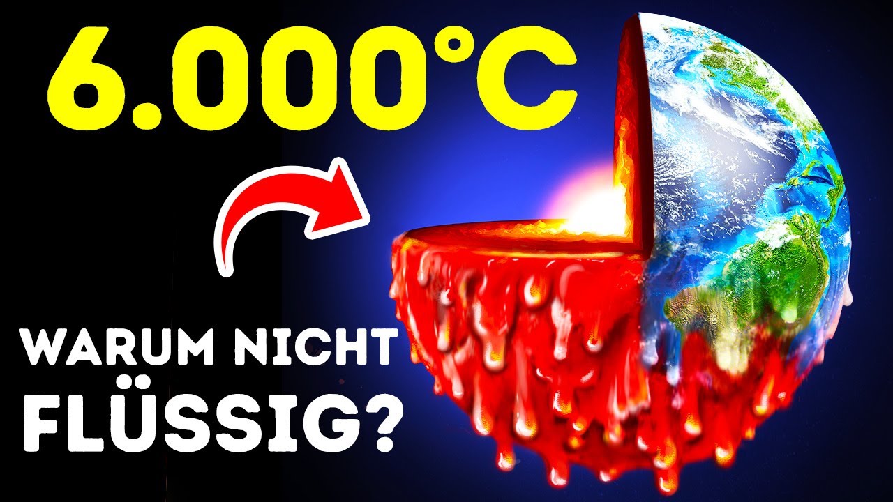 Der Erdkern ist so heiß wie die Sonne, warum schmelzen