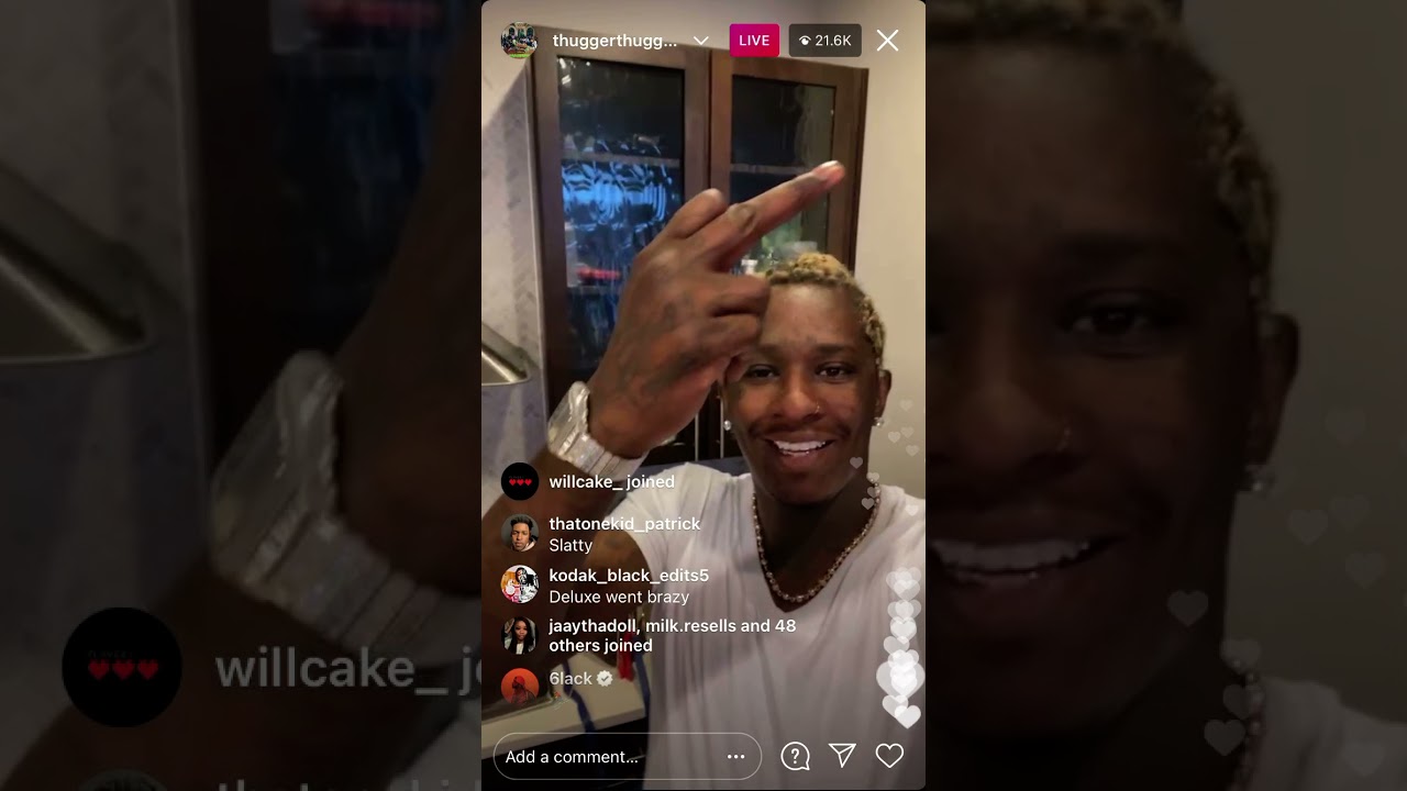 Young Thug Instagram Live