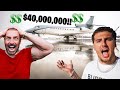 HIS NEW $40 MILLION DOLLAR JET!!!