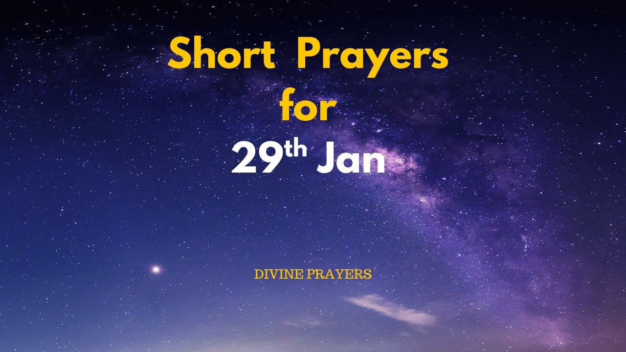 7 Short prayer| Protection , Thankyou Morning, Night 