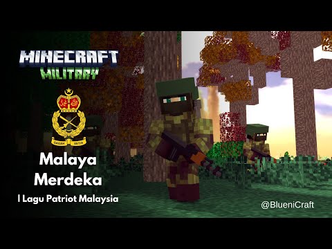 Malaya Merdeka - Lagu Patriot Malaysia (Minecraft Animation)