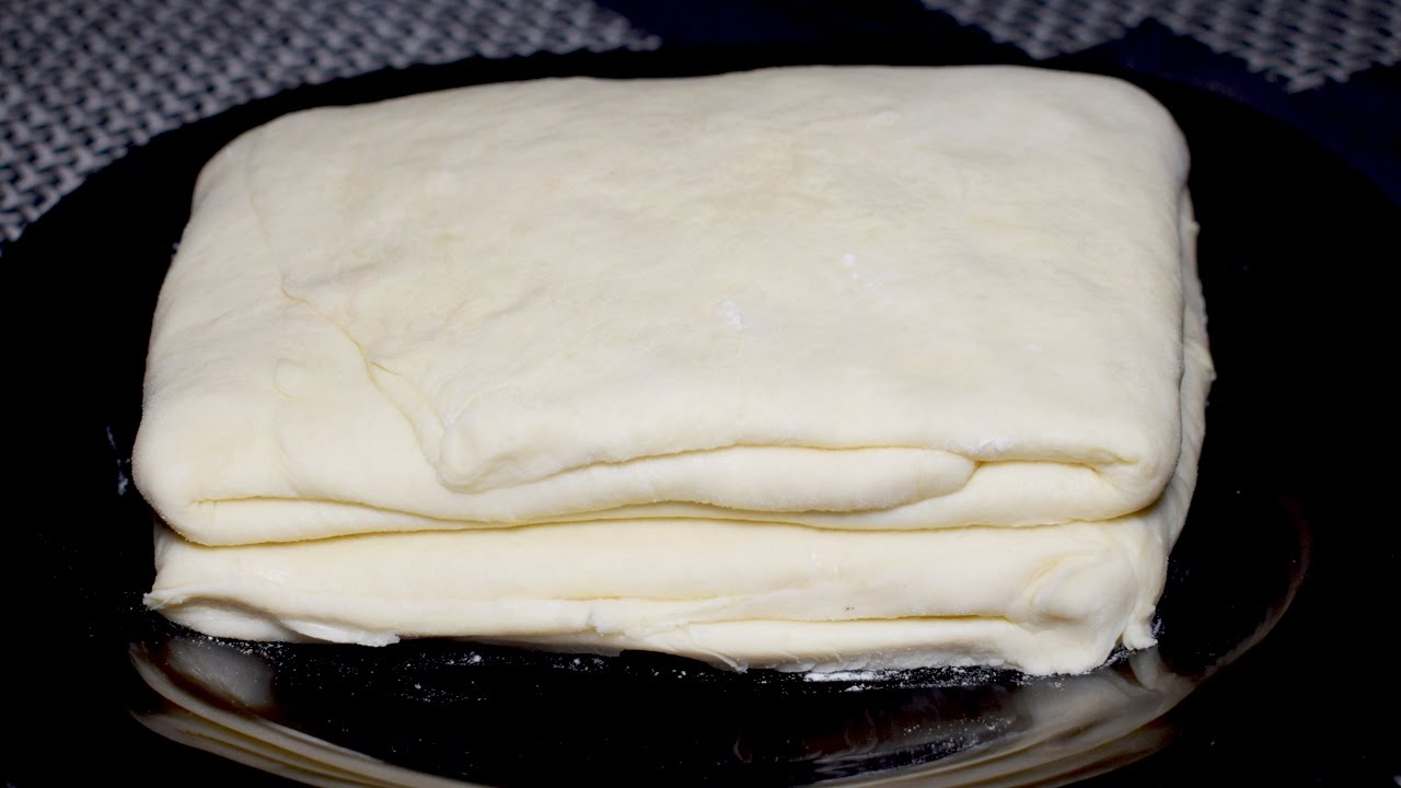 Puff Pastry Dough Recipe - Dough For Chicken Patties, Cream Roll, Bakarkhani At Home - YouTube