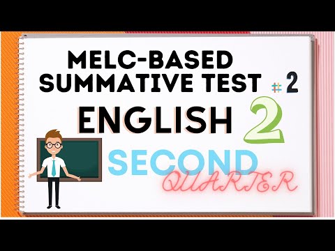ENGLISH 2 MELC-BASED