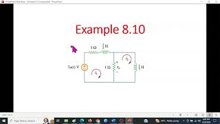 (U)LCA(A) Ex 8.10 ||  Second Order Circuit