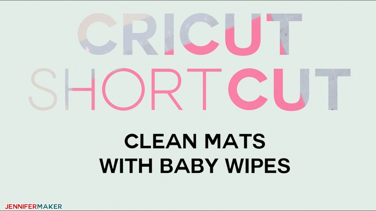 How To Clean Cricut Mats and BONUS make them stickey again! 