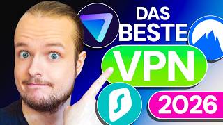 NordVPN vs Surfshark vs Proton VPN | Bester VPN 2026 Vergleich!