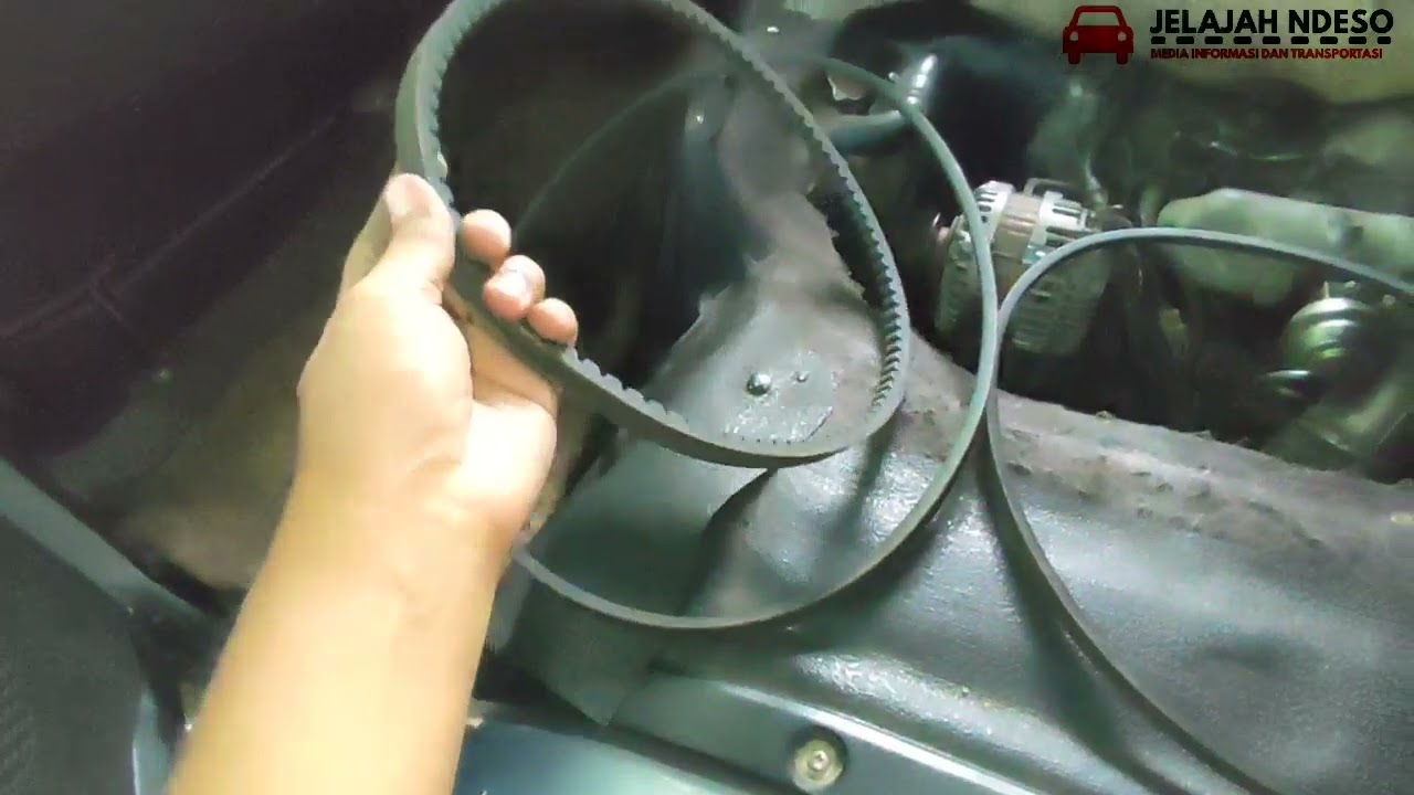 Penggantian Belt ,Streng AC dan Dinamo pada ISUZU ELF Baiknya yang bergerigi