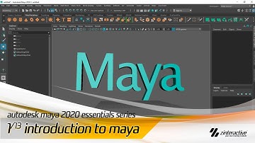 Introduction To Maya | Autodesk Maya Essentials Series | Lesson 1/13