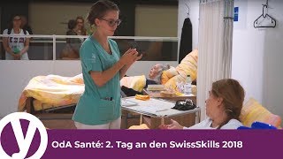 Oda Santé 2. Tag An Den Swissskills 2018