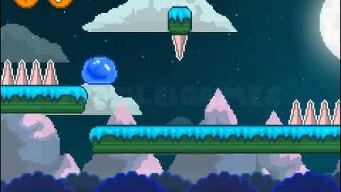 Bouncing Slime - Level 22 Gameplay Walkthrough