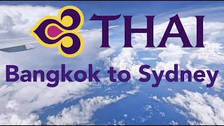 Thai Airways 777 Bangkok to Sydney