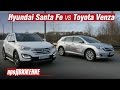 Сравнительный тест Hyundai Santa Fe vs Toyota Venza 2015 про.Движение