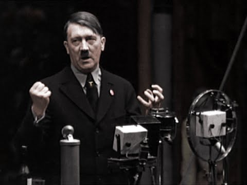 Hitler Speaking At Siemans