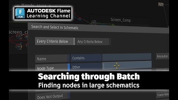 Searching through Batch - Flame 2023.2