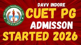 DAVV MBA CUET PG 2026 Counselling Started | Full Details